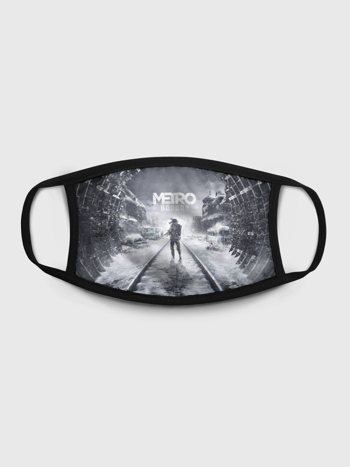 

Многоразовая маска унисекс Burnettie Metro Exodus, Разноцветный, Metro Exodus