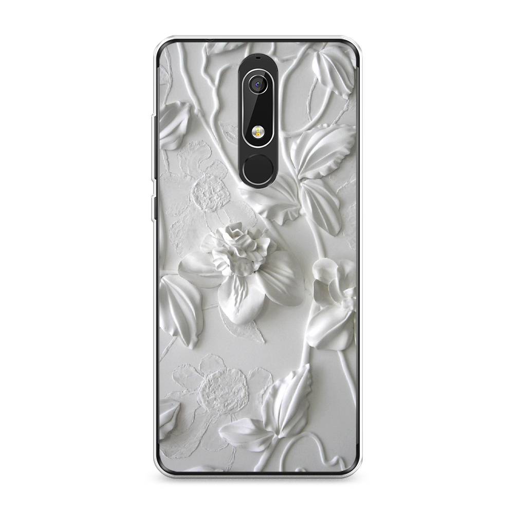 

Чехол Awog "Гипсовые цветы" для Nokia 5.1, 121750-7