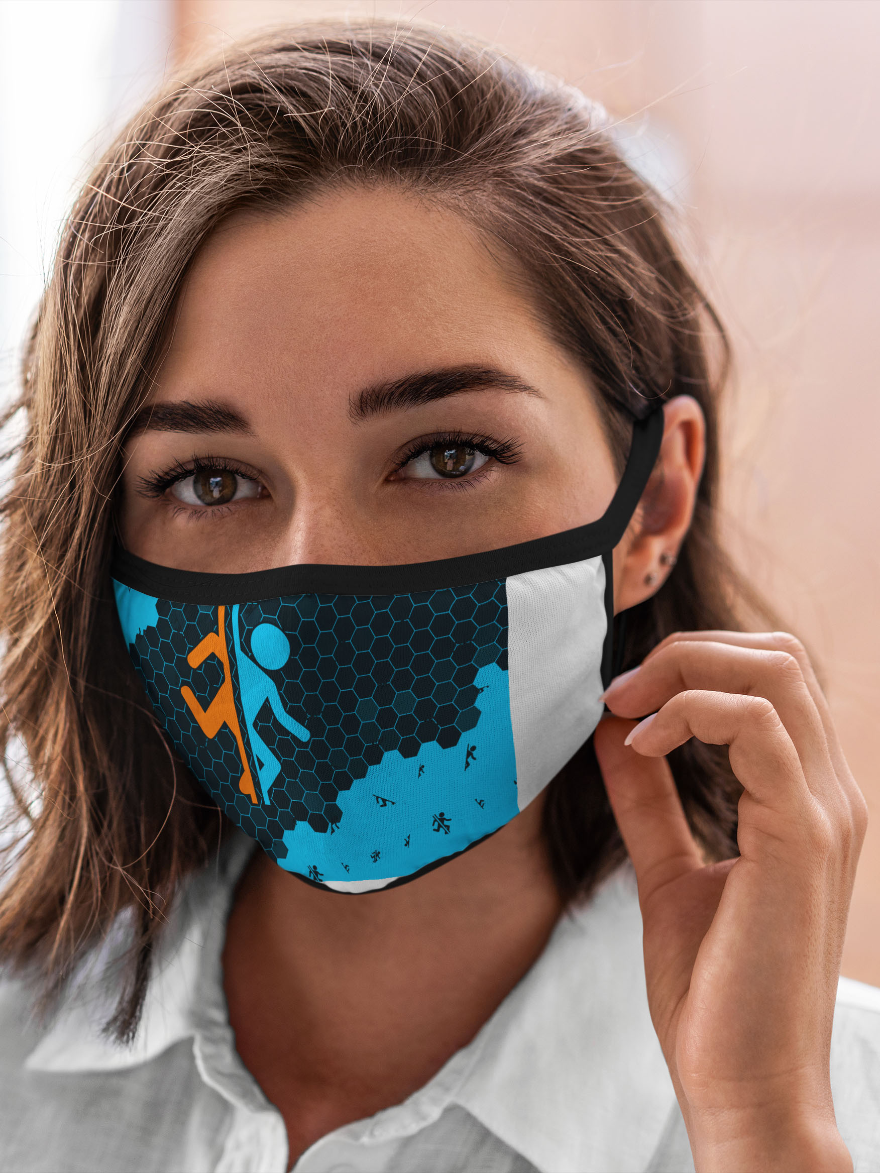 

Многоразовая маска унисекс Burnettie Portal Портал, Разноцветный, Portal Портал