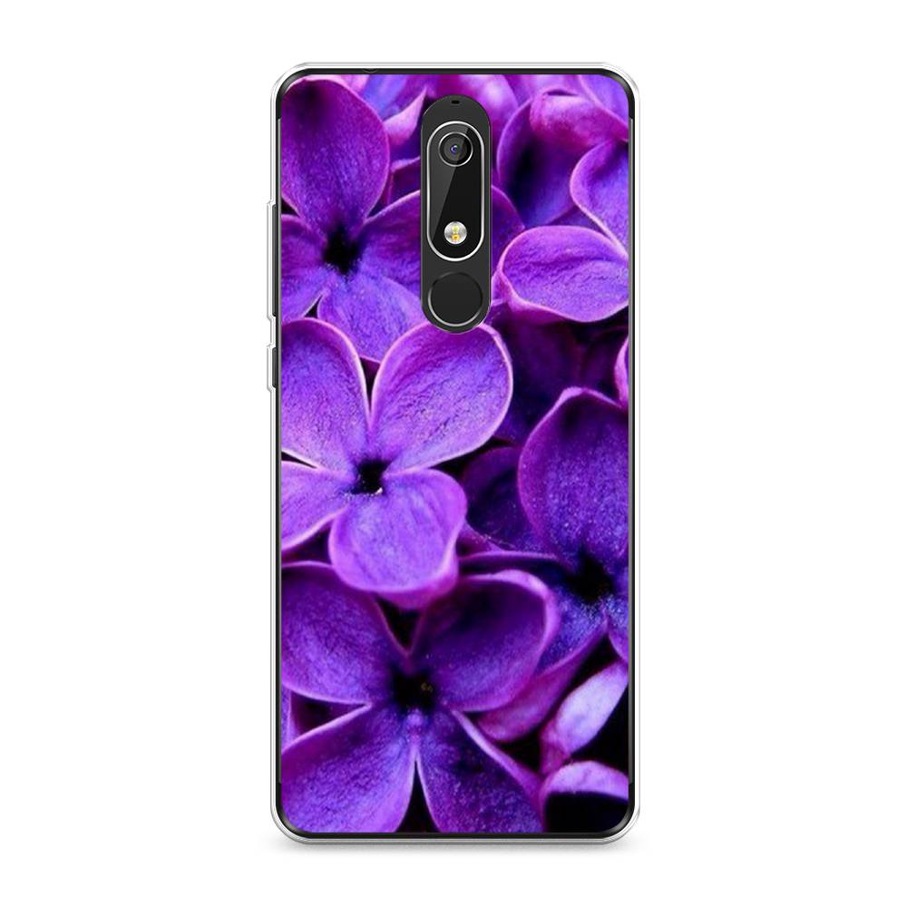 

Чехол Awog "Сирень крупная" для Nokia 5.1, 121750-8