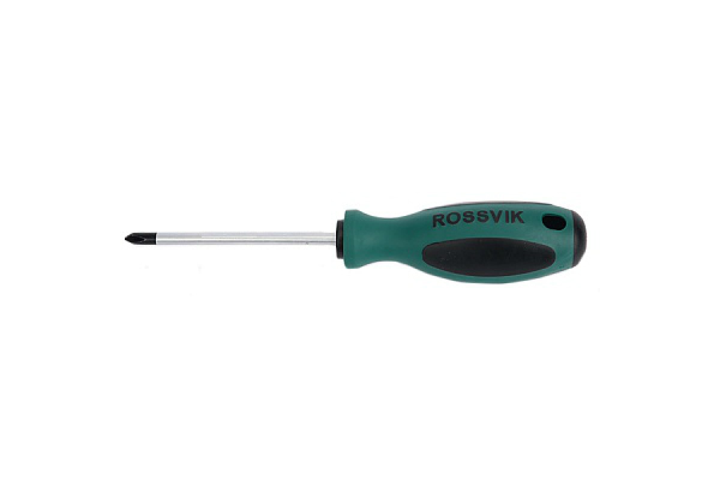 

ROSSVIK Отвертка крестовая PH2х150мм PH2150