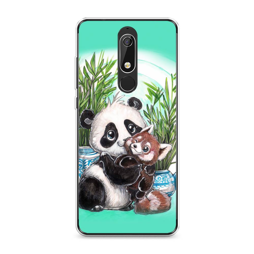 

Чехол Awog "Друзья зверята" для Nokia 5.1, 121750-2