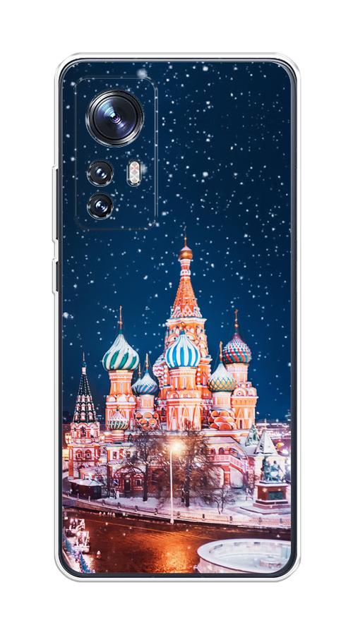 

Чехол на Xiaomi 12/12X/12S "Москва 1", Коричневый;синий;белый, 316050-1