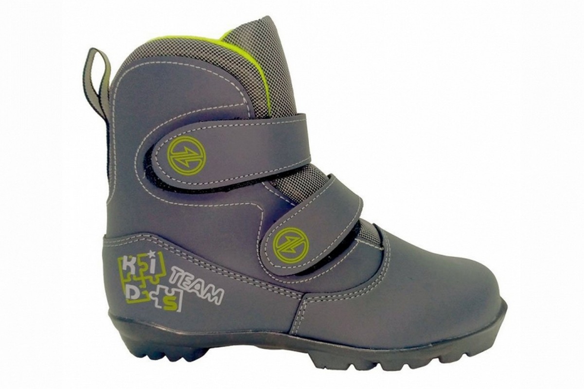 Ботинки лыжные NNN COMFORT Kids (системные), цвет графит, размер 36 р