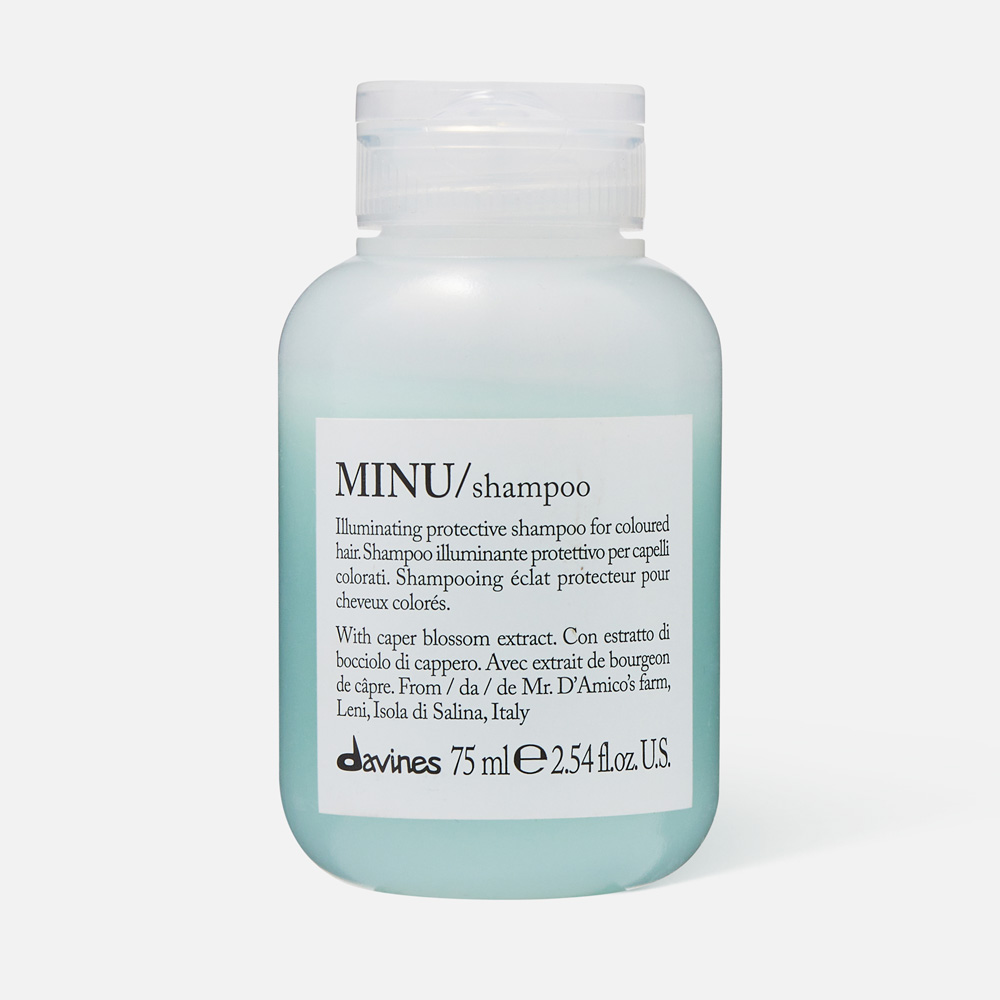

Шампунь Davines Minu Illuminating Protective, 75 мл, minu Illuminating Protective