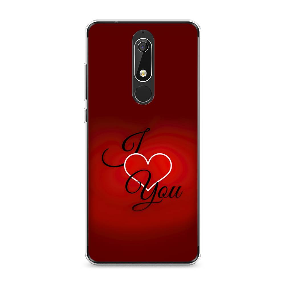 

Чехол Awog "I love you 3" для Nokia 5.1, 121750-6