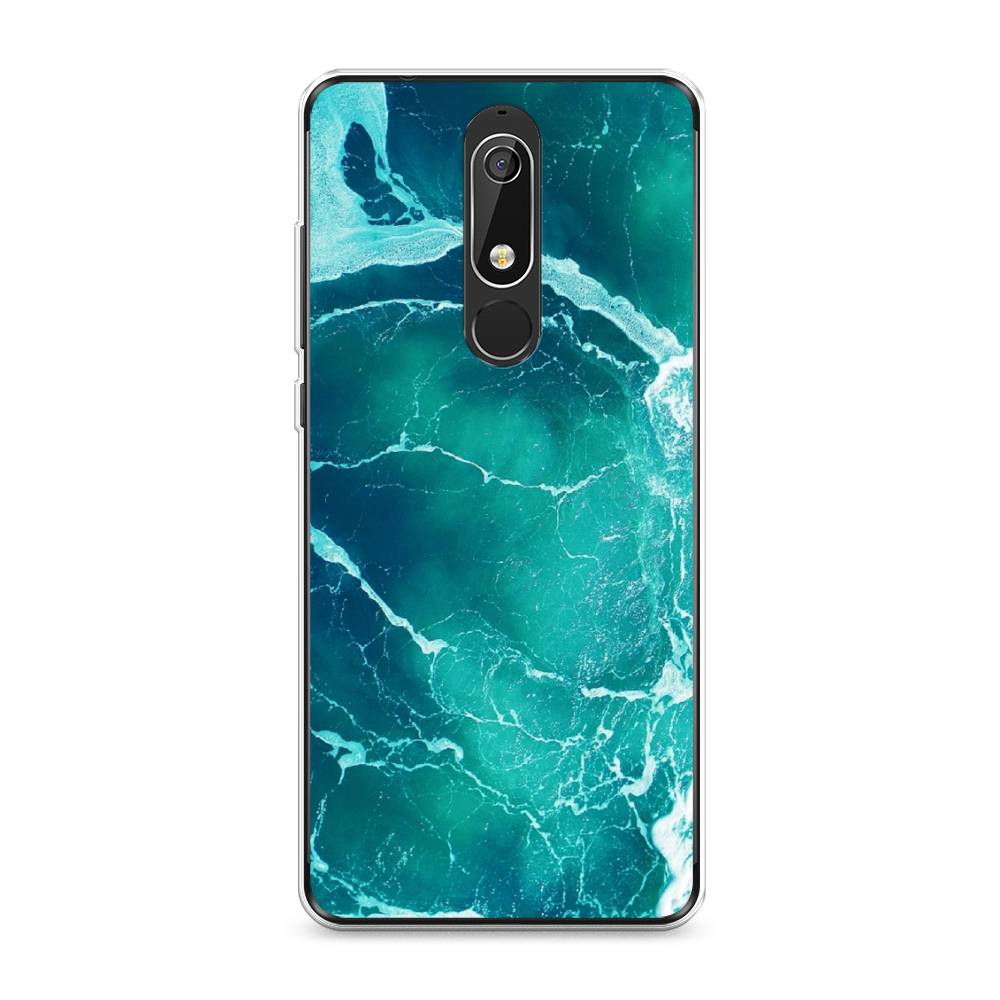 

Чехол Awog "Изумрудный океан" для Nokia 5.1, 121750-4