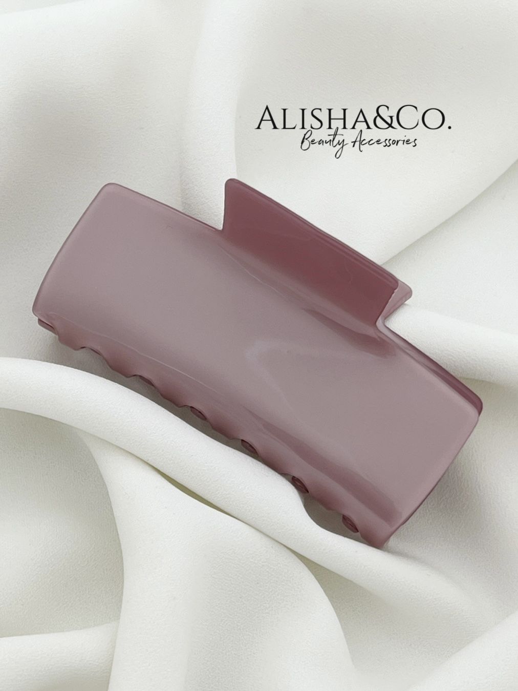 

Заколка-краб женская Alisha&Co. GLAZE винная, 1 шт, Бордовый, GLAZE