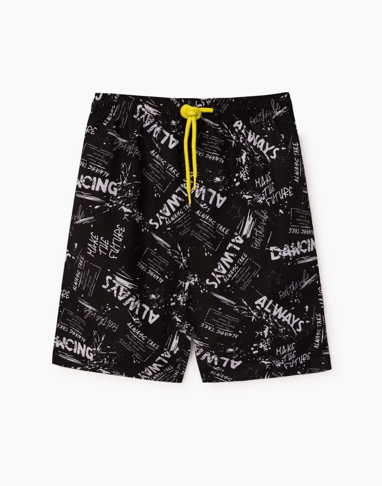 

Плавательные шорты мужские Gloria Jeans BSM000738 черный/белый XS/176, BSM000738