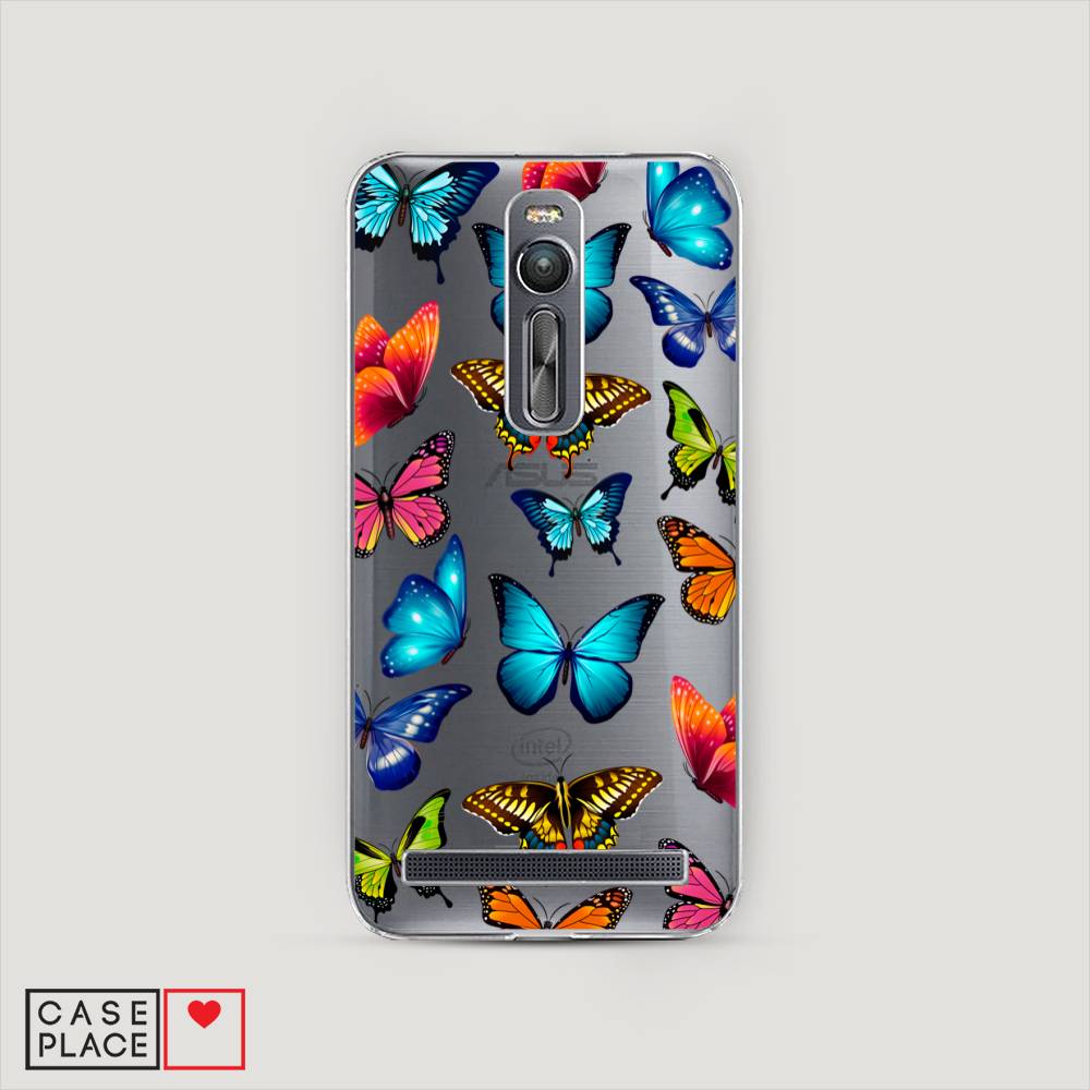

Чехол Awog "Разные бабочки" для Asus Zenfone 2 ZE550ML/ZE551ML