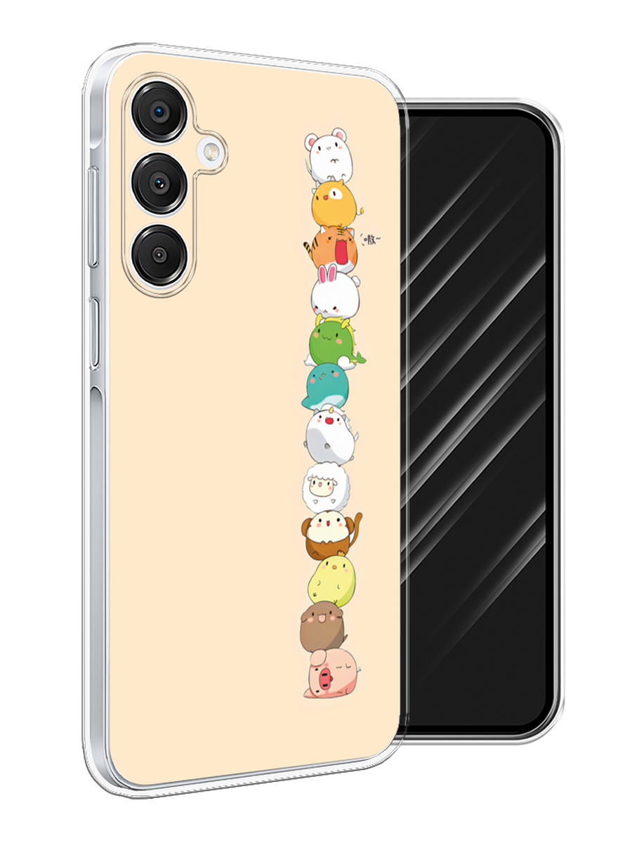 

Чехол Awog на Samsung Galaxy A16 "Питомцы Чиби", Желтый, 2110250-1