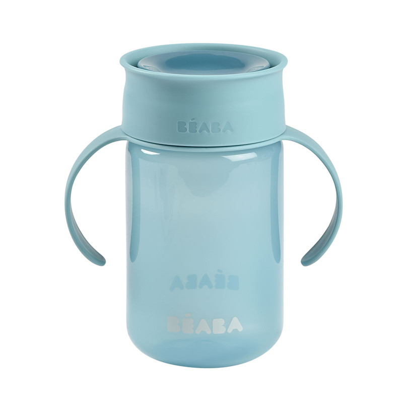 

Поильник детский 3Beaba 40 мл 360 градусов, Blue, Голубой, cup-360