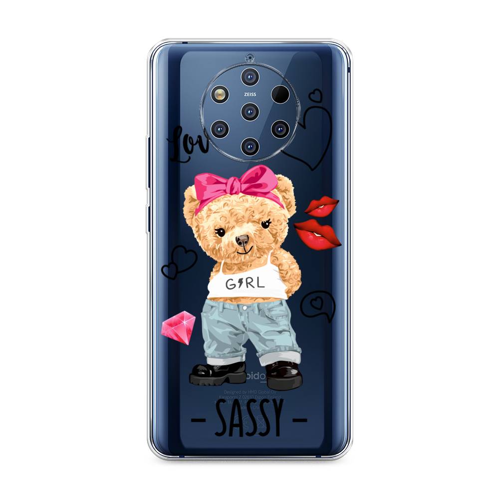 

Чехол на Nokia 9 Pure View "Sugar Mommy", Голубой;белый;розовый, 122350-6