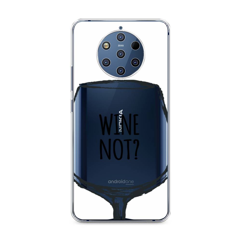 

Чехол на Nokia 9 Pure View "Wine not white", Белый, 122350-6