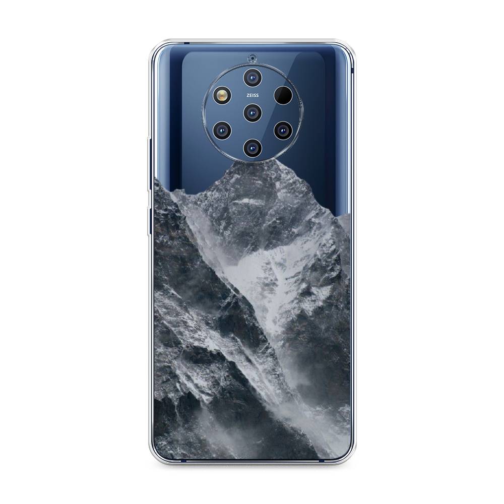 

Чехол на Nokia 9 Pure View "Горы арт 4", Серый;бежевый, 122350-2