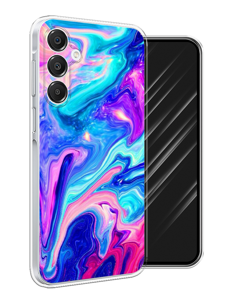

Чехол Awog на Samsung Galaxy A16 "Потеки краски", Розовый, 2110250-1