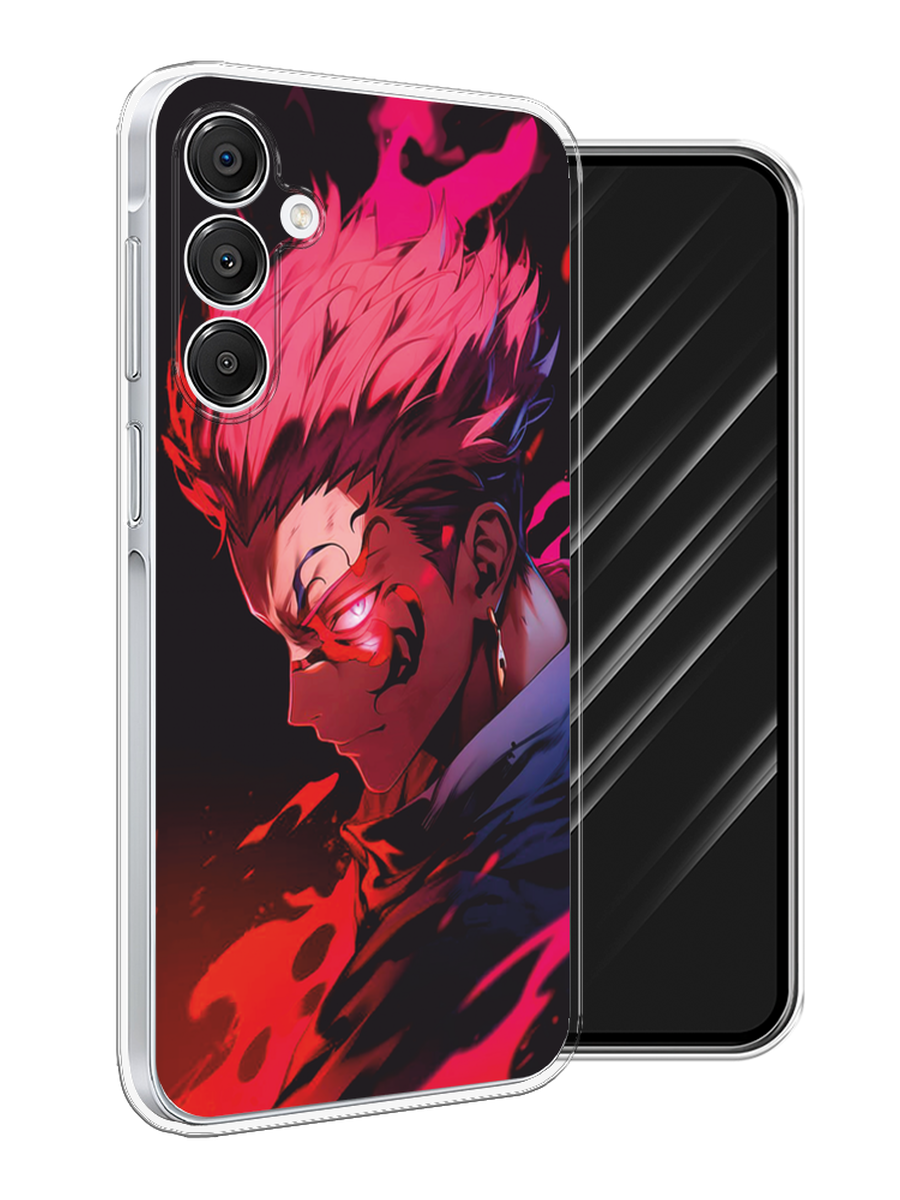 

Чехол Awog на Samsung Galaxy A16 "Взгляд Сукуны", Розовый;красный;черный, 2110250-1