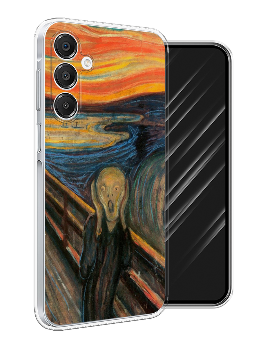 

Чехол Awog на Samsung Galaxy A16 "Крик", Оранжевый;синий;серый, 2110250-1
