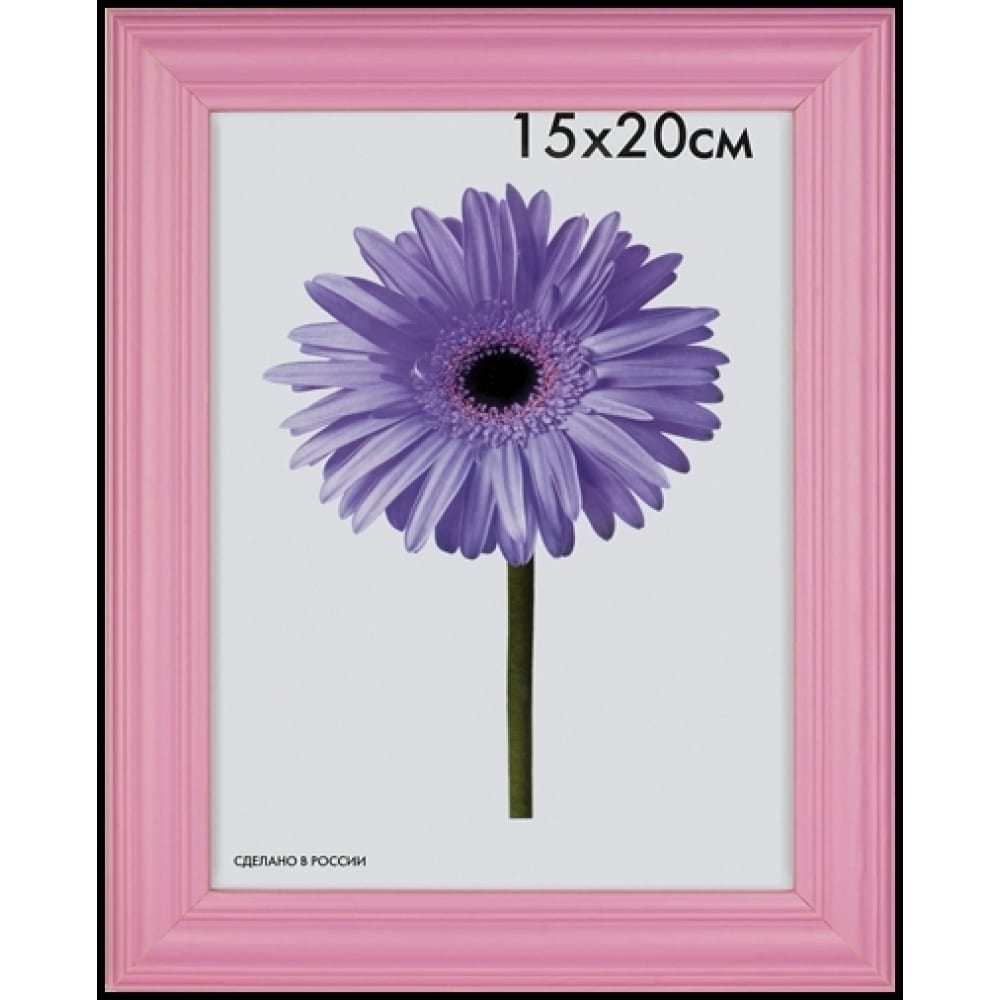 

ООО Изометрика Рамка дер. Linda 30*40см малиновая 0065-15-0020, Розовый