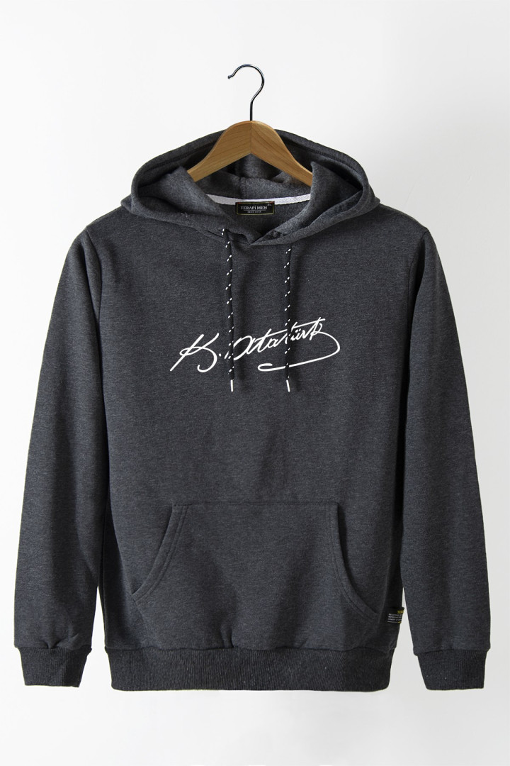 

Толстовка мужская Terapi Men 26145 серая 2XL (доставка из-за рубежа), 26145