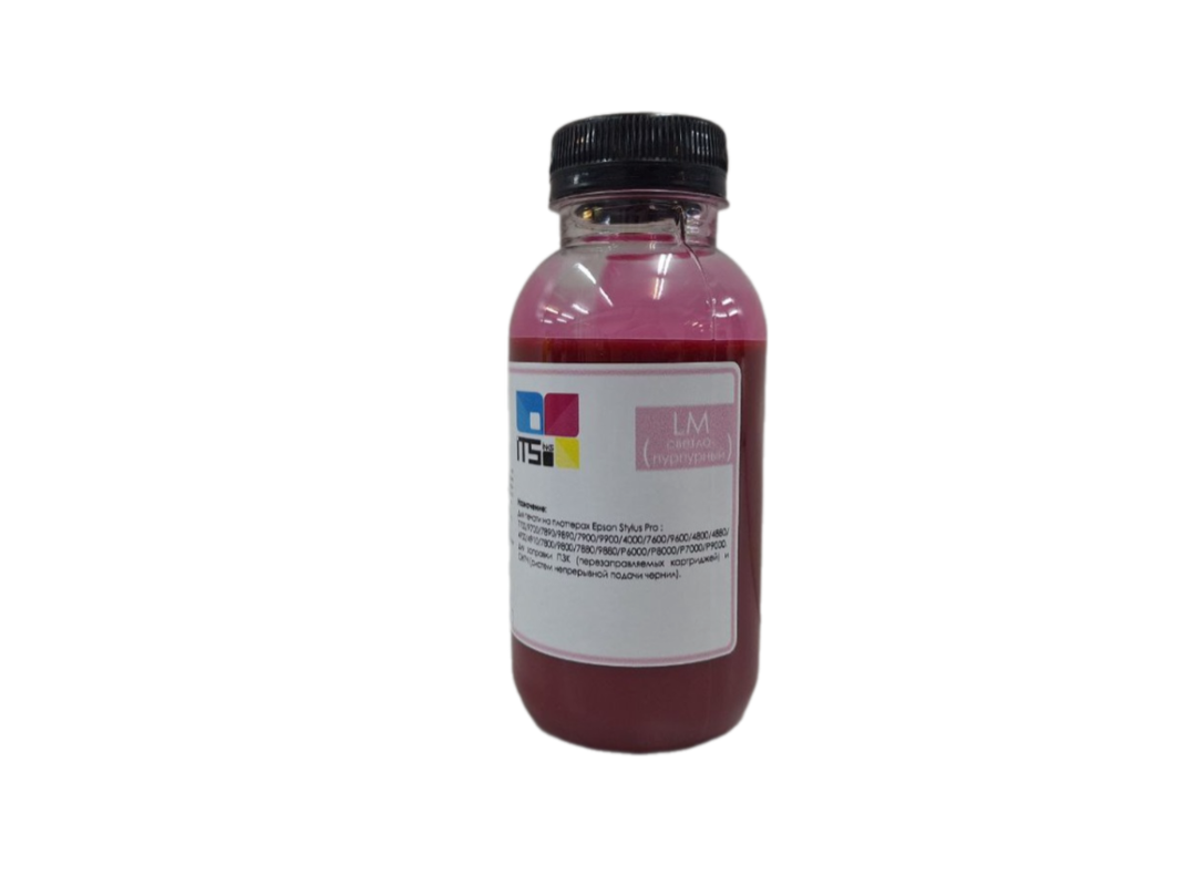 

Чернила пигментные STS для EPSON Stylus Pro, SureColor, Light Magenta, 250 мл, Светло-пурпурный