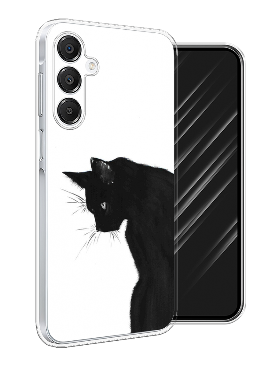 

Чехол Awog на Samsung Galaxy A16 "Black cat", Черный;белый, 2110250-1