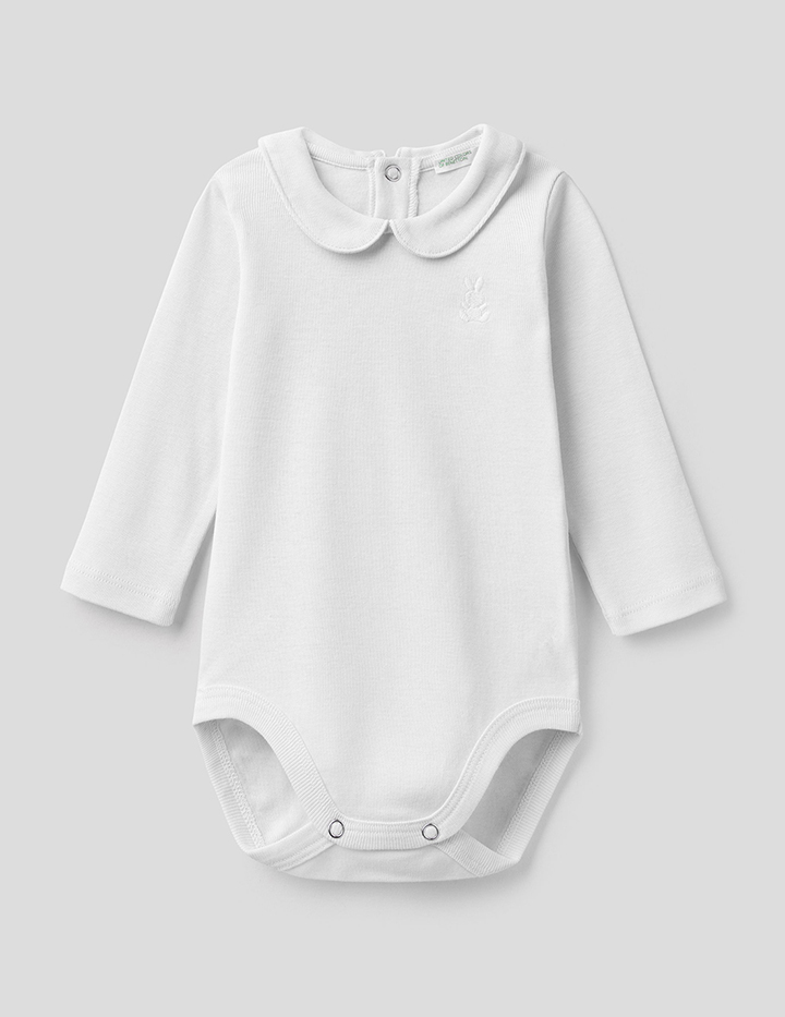 

Боди детское United Colors of Benetton 21A_3I9WMB108_074 белый р.74, 21A_3I9WMB108_074