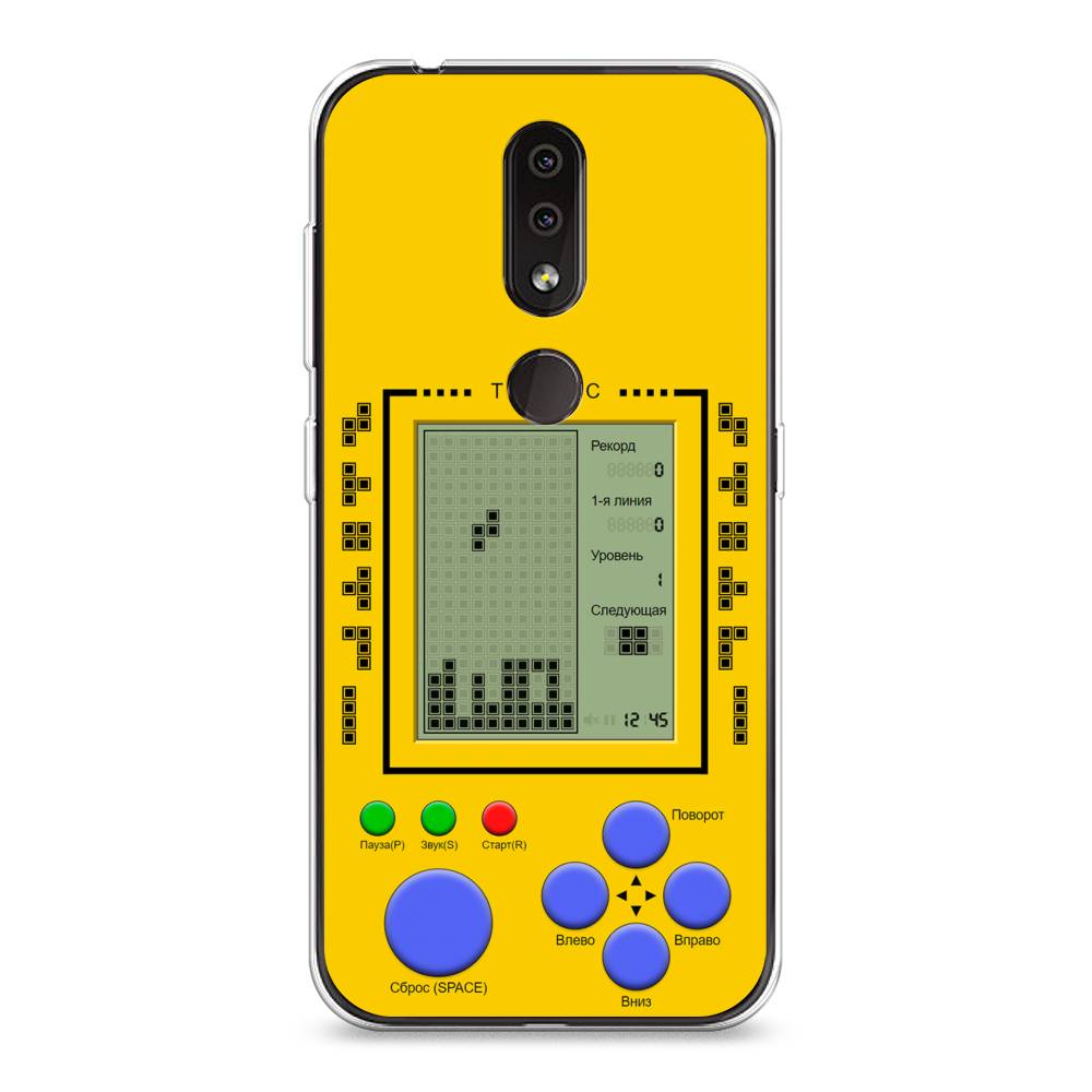 

Чехол на Nokia 4.2 "Желтый тетрис", Желтый;синий;зеленый, 122550-6