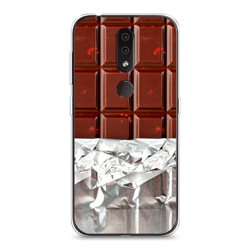 

Чехол на Nokia 4.2 "Шоколад в обертке", Коричневый, 122550-6