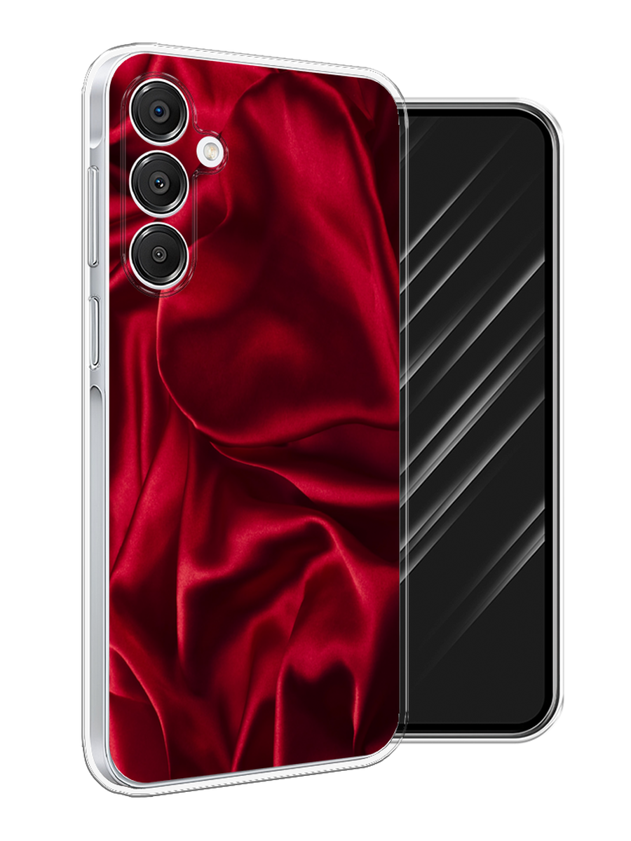 

Чехол Awog на Samsung Galaxy A16 "Текстура красный шелк", 2110250-1