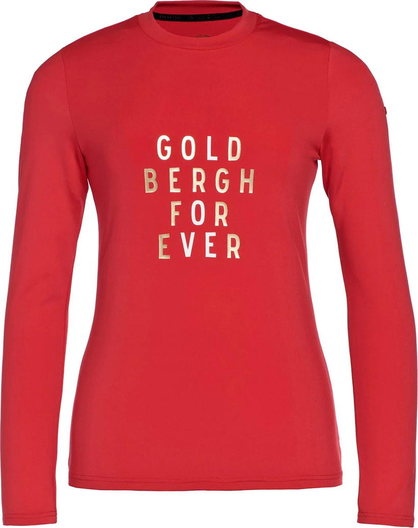 Лонгслив женский Goldbergh Forever 2223 красный 38 EU 14790₽