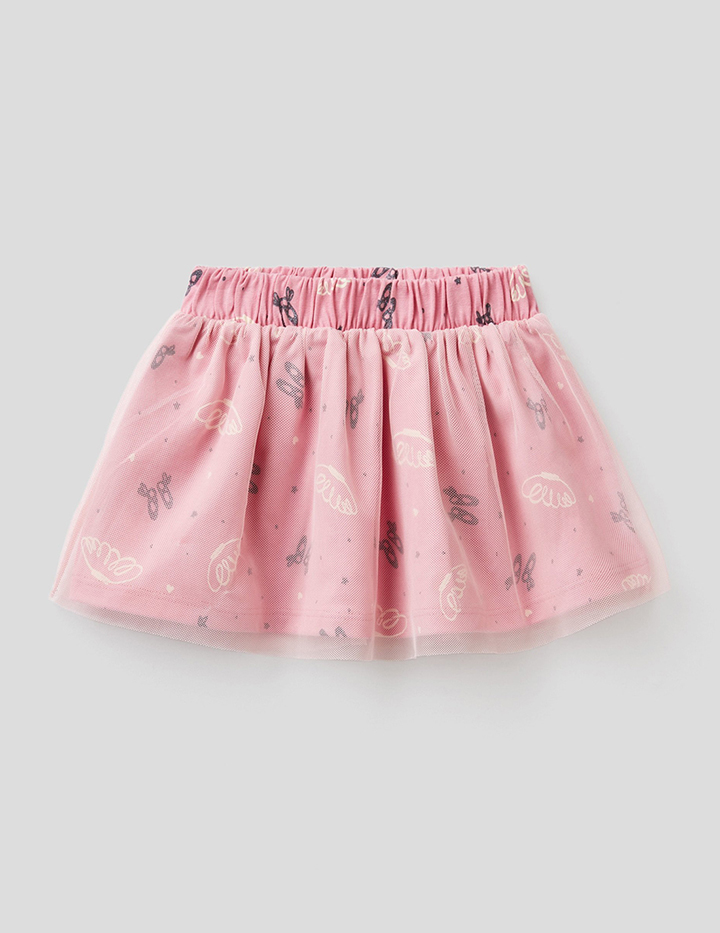 

Юбка детская United Colors of Benetton 21A_3O3MI0511_72N розовый р.90, 21A_3O3MI0511_72N