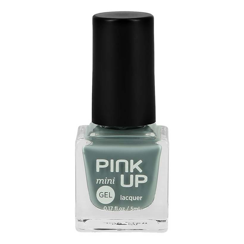 

Лак для ногтей Pink Up Mini gel тон 09 5 мл, Серый