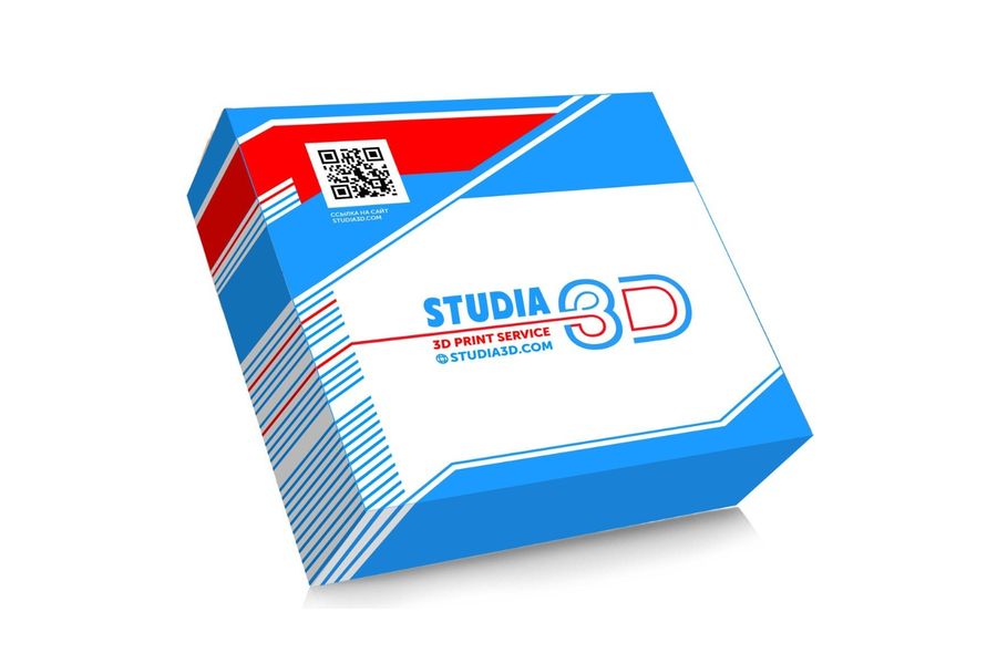 фото Пластик для 3d-принтера pet-g original чёрный studia3d