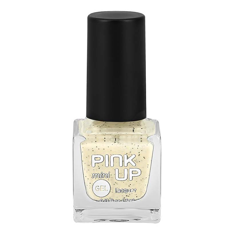 

Лак для ногтей Pink Up Mini gel тон 72 5 мл, Желтый