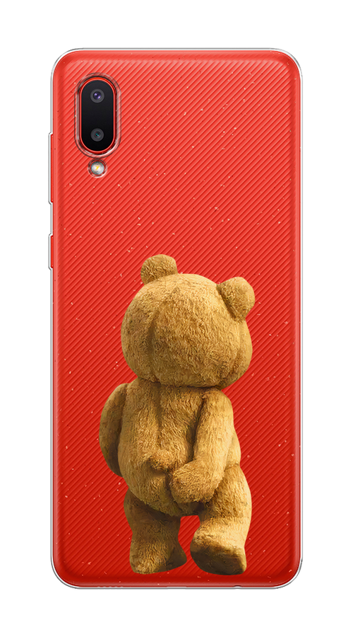 

Чехол на Samsung Galaxy A02 "Медвежья спина", Коричневый;прозрачный, 2102550-1