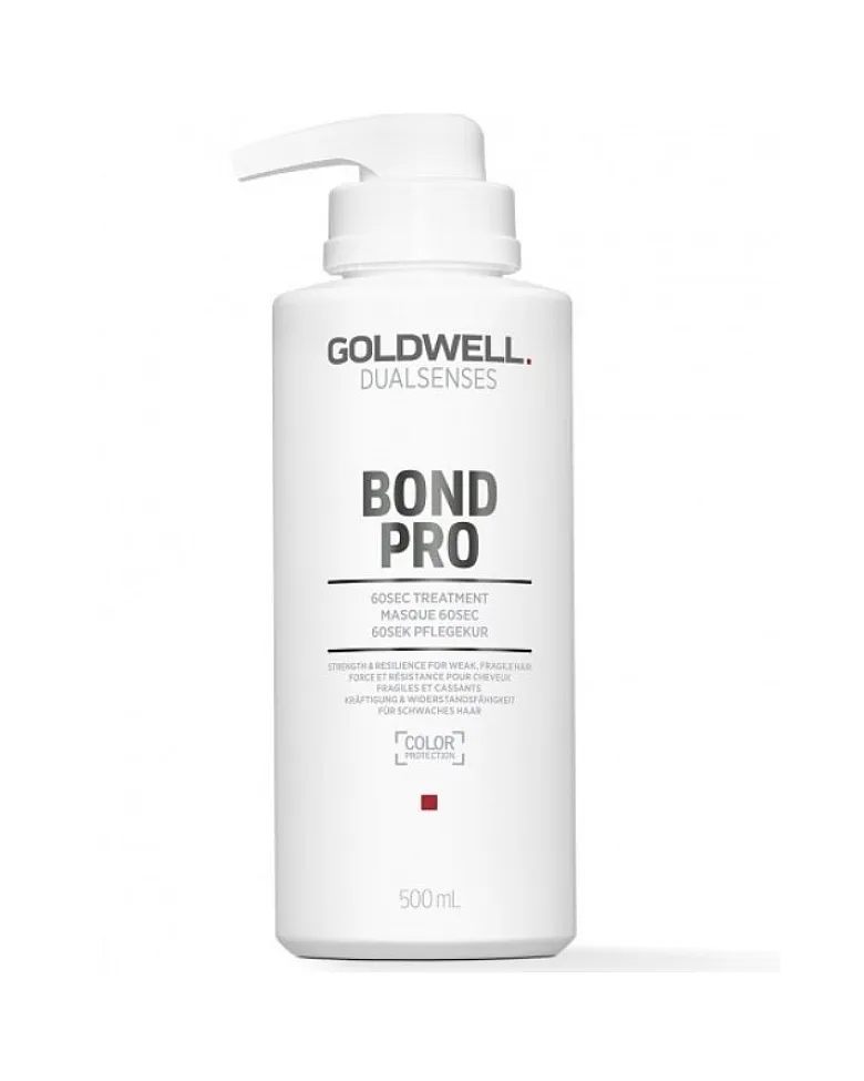 

Укрепляющий уход за 60 секунд для ломких волос Goldwell Dualsenses Bond Pro 500мл