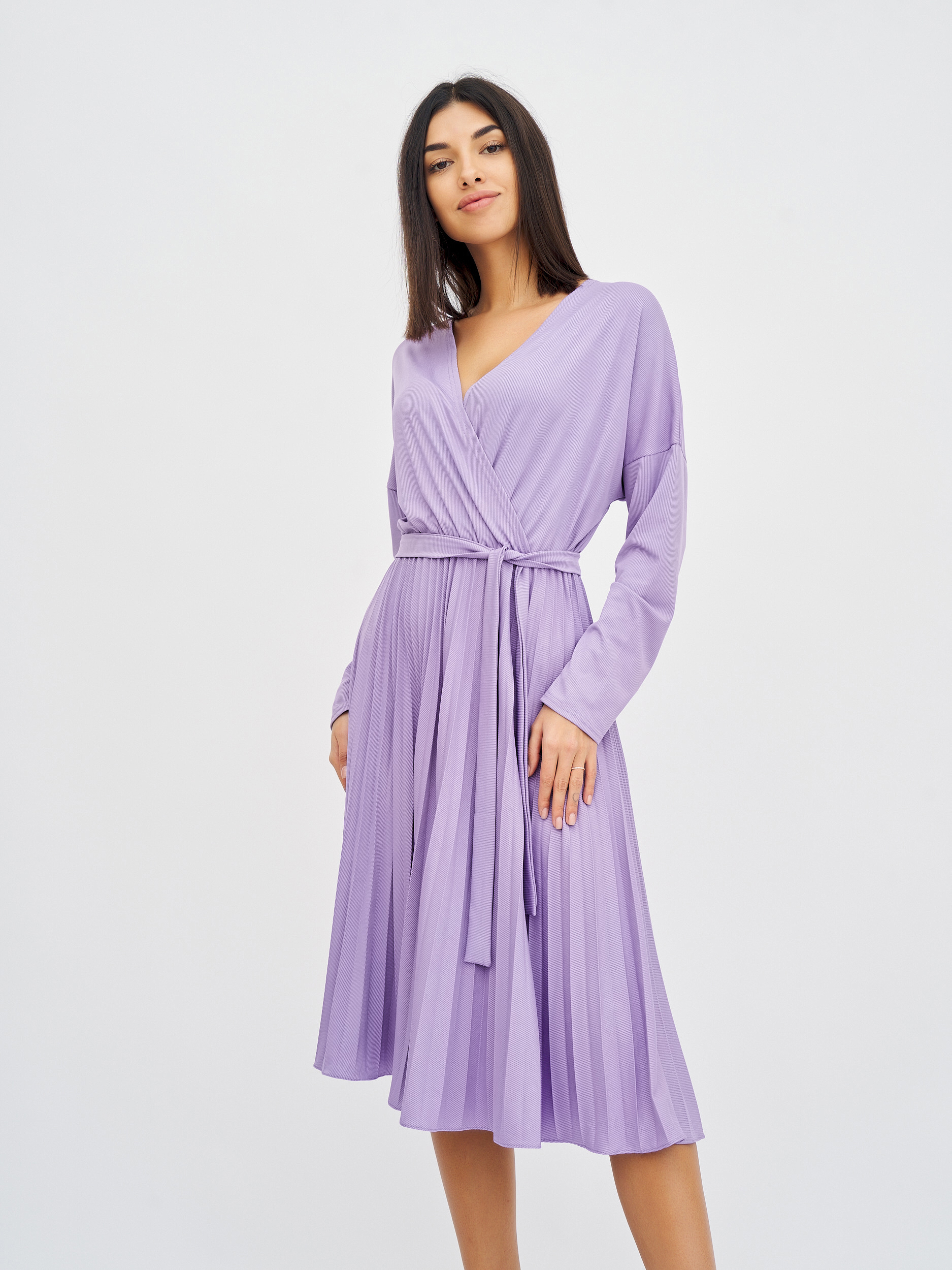 

Платье женское BrandStoff BS20062 фиолетовое 50 RU, BS20062