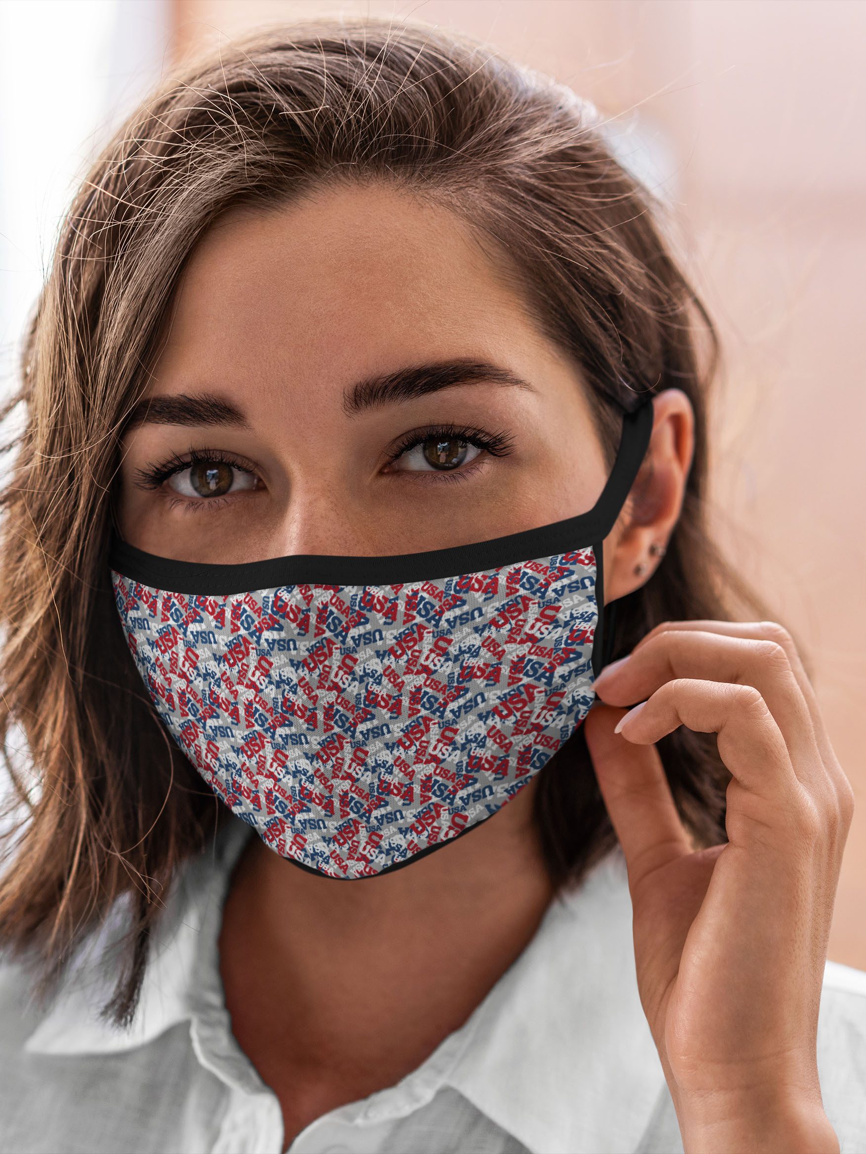 

Многоразовая маска унисекс Burnettie Сша Usa, Разноцветный, Сша Usa