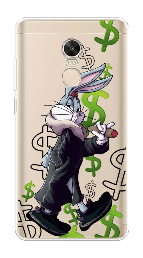 

Чехол на Xiaomi Redmi Note 4X "Rich Bugs Bunny", Зеленый;черный;голубой, 31950-6