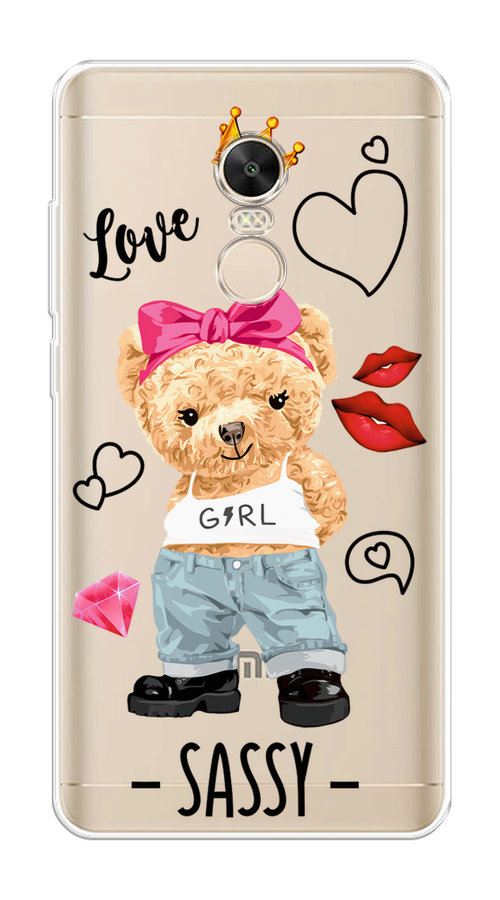 

Чехол на Xiaomi Redmi Note 4X "Sugar Mommy", Голубой;белый;розовый, 31950-6