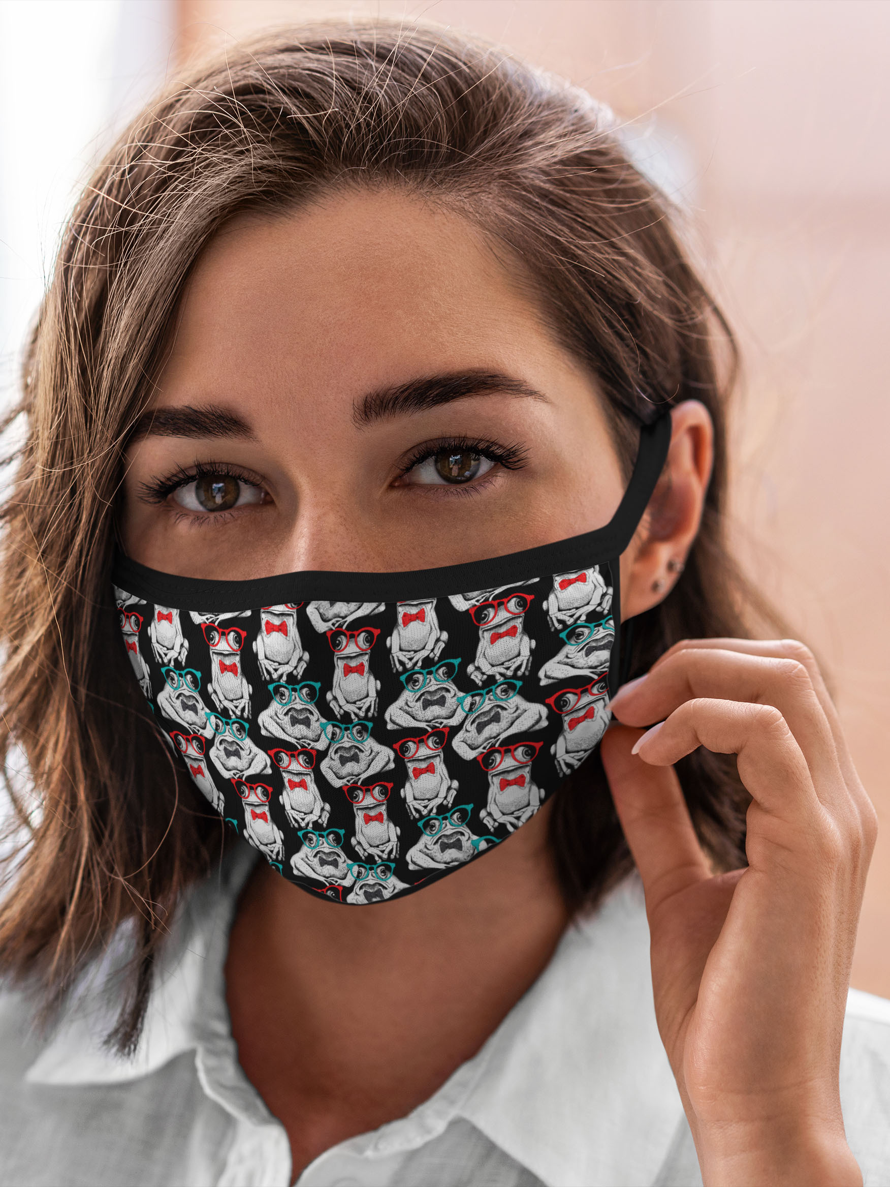 

Многоразовая маска унисекс Burnettie Лягушка Лягушки В Очках, Разноцветный, Лягушка Лягушки В Очках