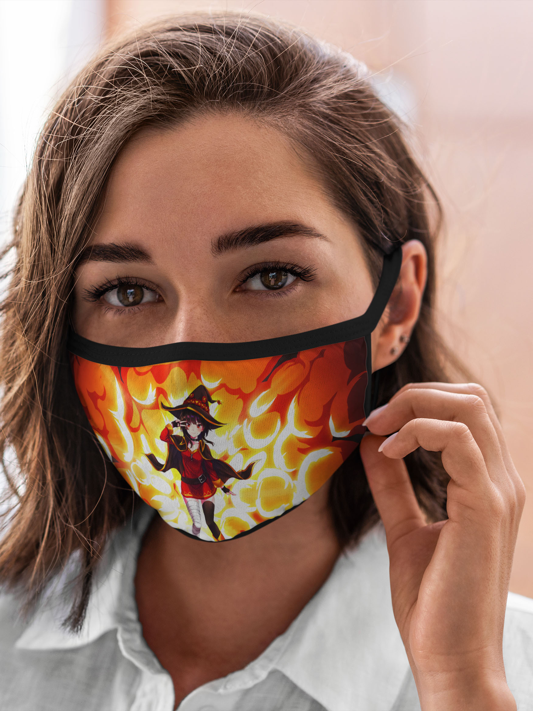 

Многоразовая маска унисекс Burnettie Коносуба Meguminkonosuba, Разноцветный, Коносуба Meguminkonosuba