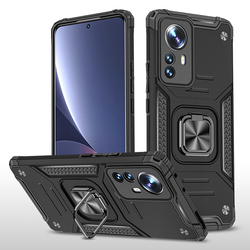 фото Противоударный чехол legion case для xiaomi 12 pro (черный) black panther