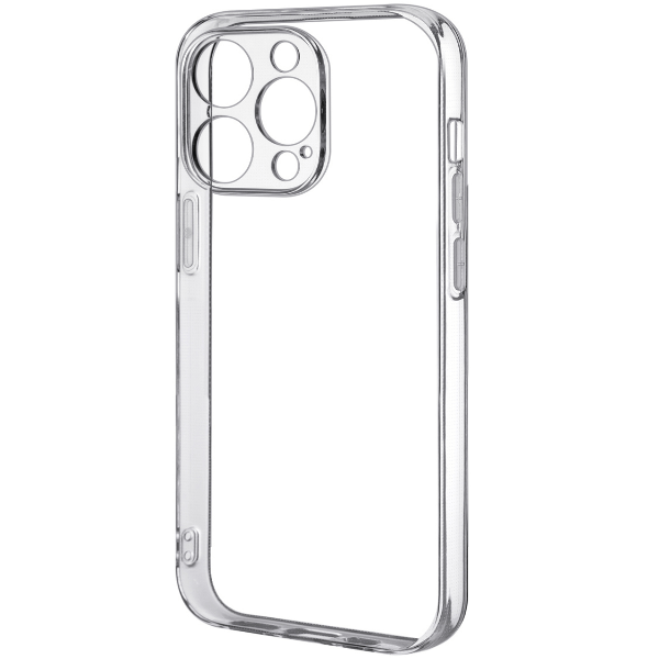 фото Чехол tpu clear case для iphone 14 pro 2.0mm, прозрачный nobrand