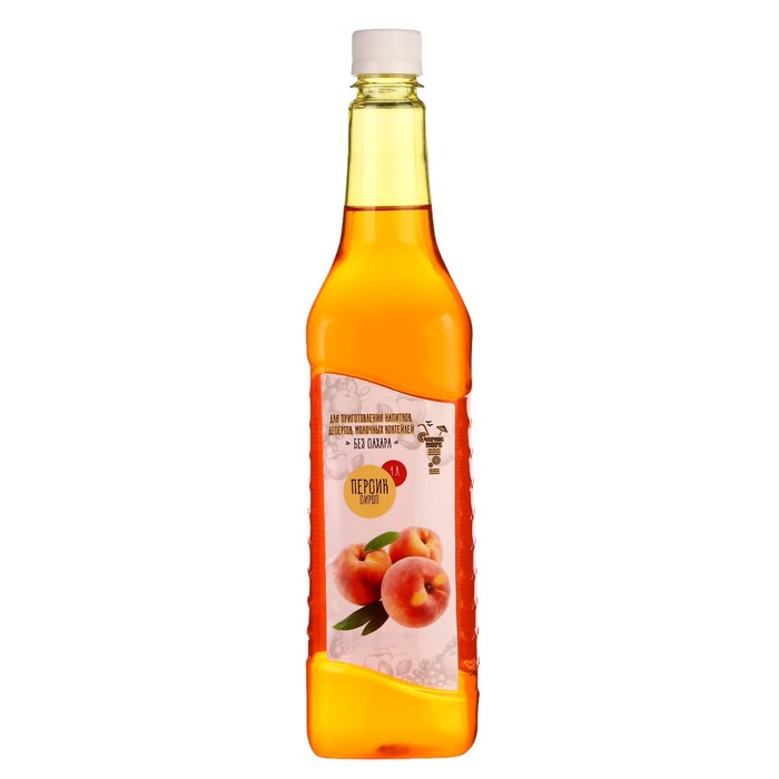

Сироп Чёрное море без сахара для кофе и десертов Персик, 1 л