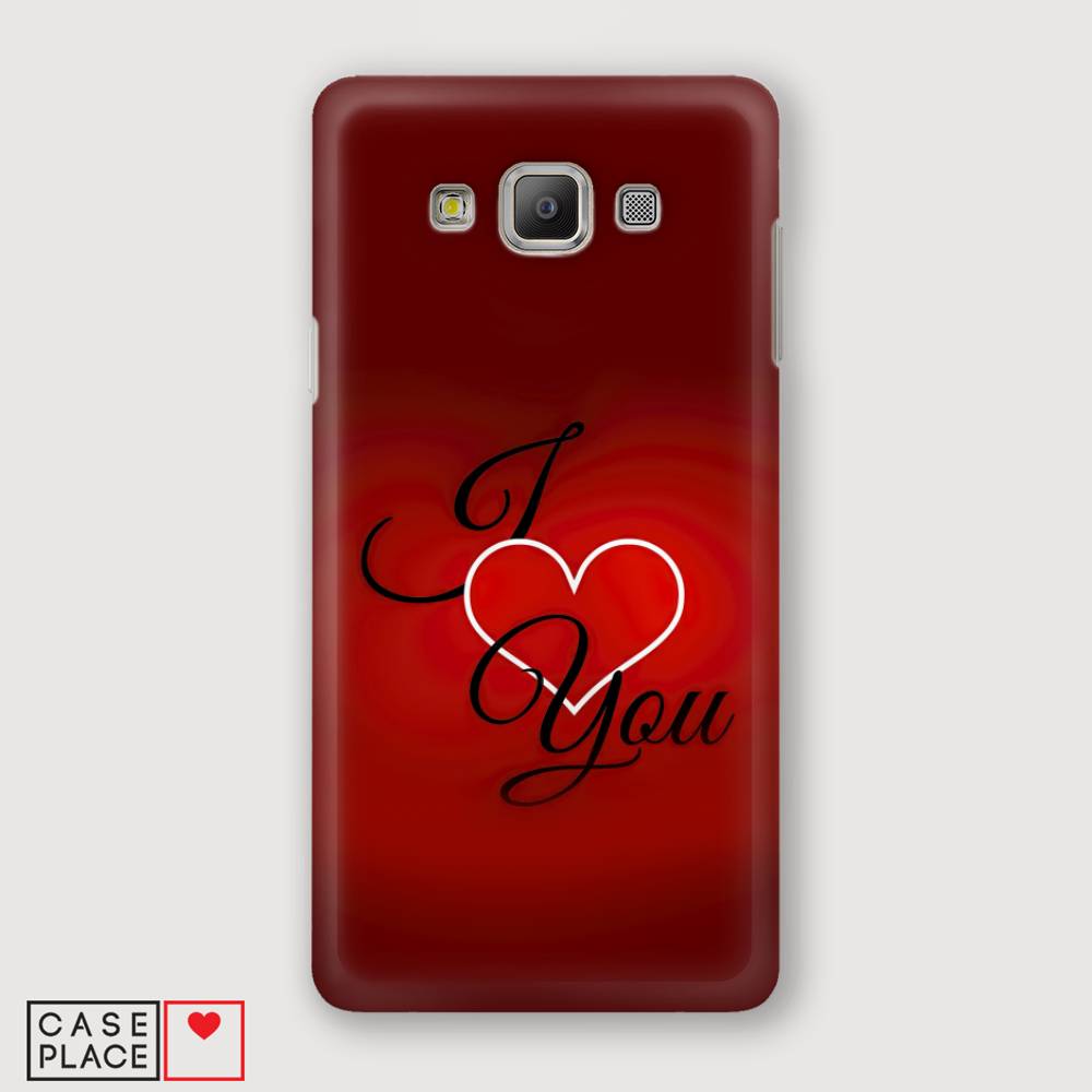 

Чехол Awog "I love you 3" для Samsung Galaxy A7, 20720-5