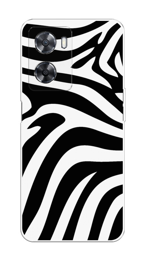 

Чехол на Oppo A57 4G/A77 4G/A77s 4G/A57s "Полоски зебры", Черный;белый;бежевый, 2510350-1