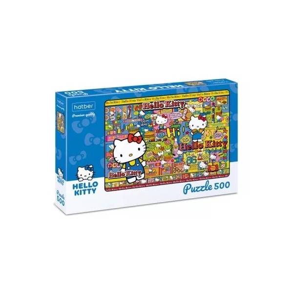 

Пазл Hatber Premium. Hello Kitty 500 элементов 500ПЗ2_22715