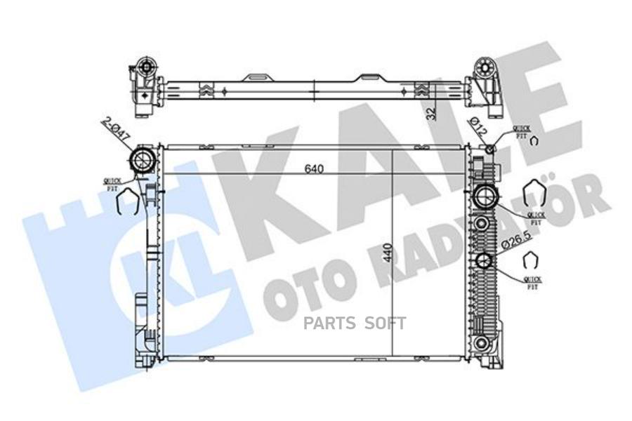 Радиатор KALE арт 360180 27580₽